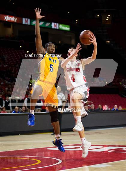 Thumbnail 1 in Wise vs. Quince Orchard (MPSSAA 4A Semifinal) photogallery.