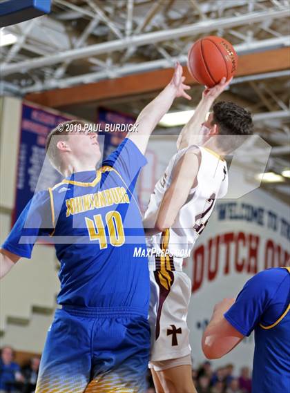Thumbnail 2 in Johnsonburg vs. Elk County Catholic (PIAA District IX A Semifinal) photogallery.