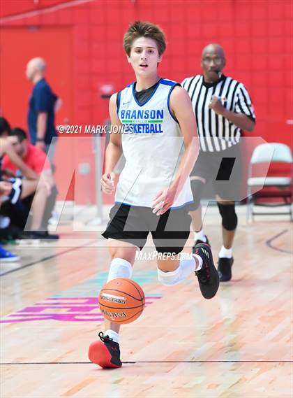 Thumbnail 2 in Branson vs, Saugus - Section 7 Basketball Tournament photogallery.