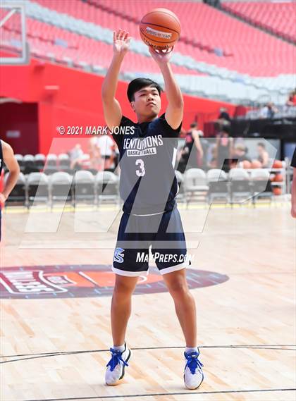 Thumbnail 1 in Branson vs, Saugus - Section 7 Basketball Tournament photogallery.