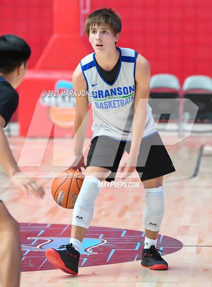 Thumbnail 1 in Branson vs, Saugus - Section 7 Basketball Tournament photogallery.