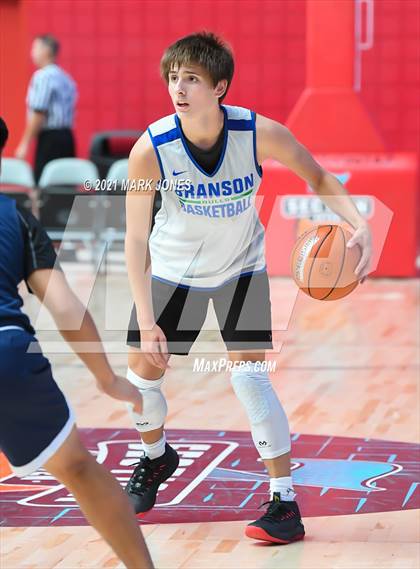 Thumbnail 2 in Branson vs, Saugus - Section 7 Basketball Tournament photogallery.