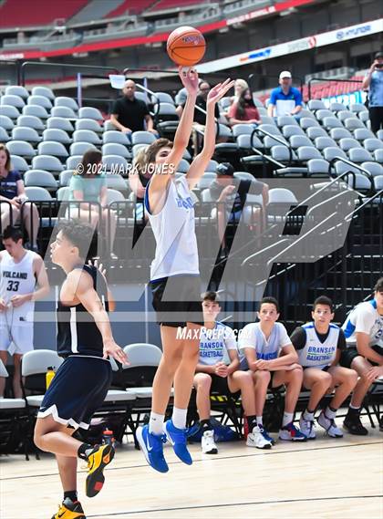 Thumbnail 2 in Branson vs, Saugus - Section 7 Basketball Tournament photogallery.