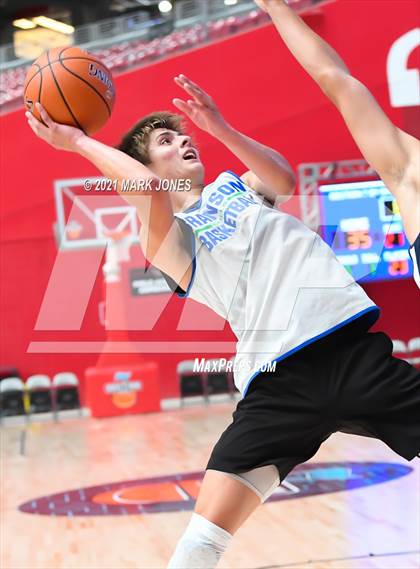 Thumbnail 1 in Branson vs, Saugus - Section 7 Basketball Tournament photogallery.