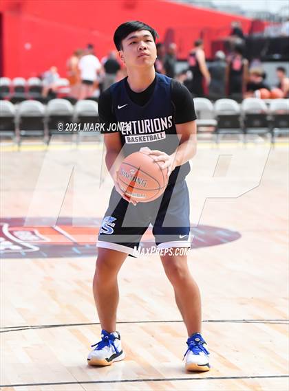 Thumbnail 2 in Branson vs, Saugus - Section 7 Basketball Tournament photogallery.