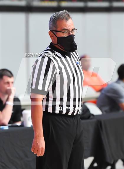 Thumbnail 1 in Branson vs, Saugus - Section 7 Basketball Tournament photogallery.