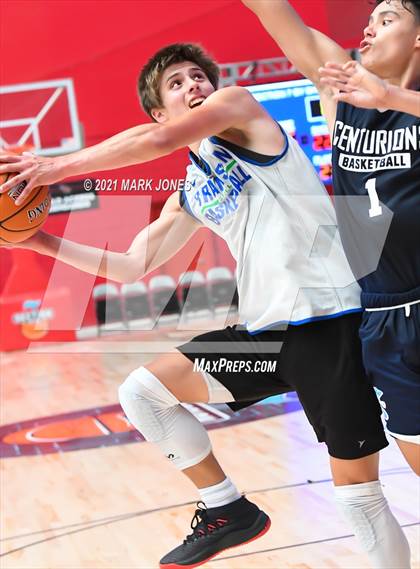 Thumbnail 3 in Branson vs, Saugus - Section 7 Basketball Tournament photogallery.