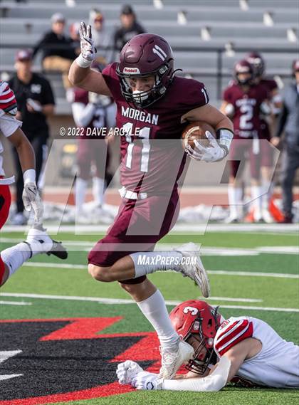 Thumbnail 2 in Grantsville vs. Morgan (UHSAA 3A Semifinal) photogallery.