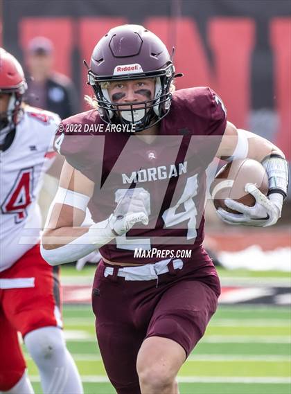 Thumbnail 3 in Grantsville vs. Morgan (UHSAA 3A Semifinal) photogallery.