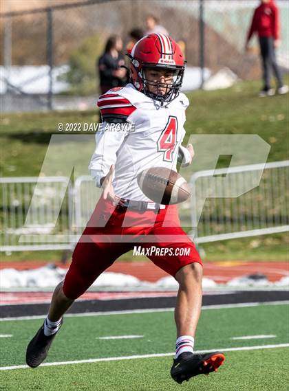 Thumbnail 2 in Grantsville vs. Morgan (UHSAA 3A Semifinal) photogallery.