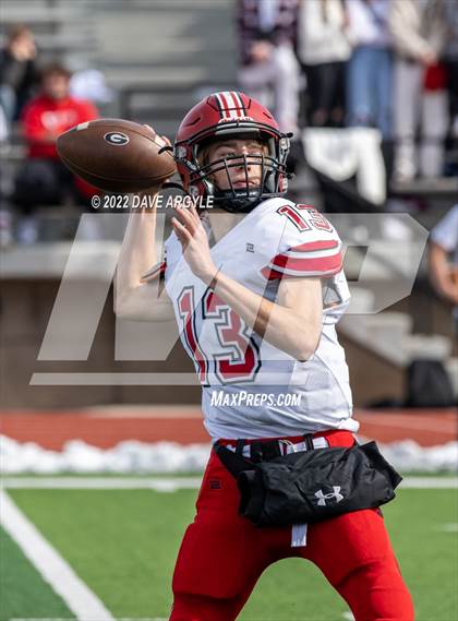 Thumbnail 3 in Grantsville vs. Morgan (UHSAA 3A Semifinal) photogallery.