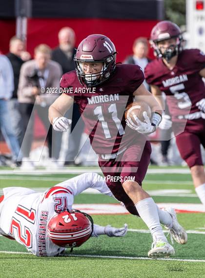 Thumbnail 2 in Grantsville vs. Morgan (UHSAA 3A Semifinal) photogallery.