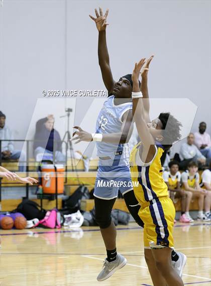 Thumbnail 3 in Northeast Early College vs. John Paul II (Lobo Pack Attack Classic) photogallery.