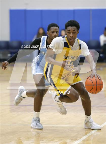 Thumbnail 3 in Northeast Early College vs. John Paul II (Lobo Pack Attack Classic) photogallery.