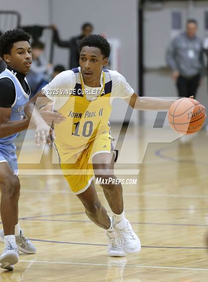 Thumbnail 2 in Northeast Early College vs. John Paul II (Lobo Pack Attack Classic) photogallery.