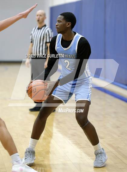 Thumbnail 2 in Northeast Early College vs. John Paul II (Lobo Pack Attack Classic) photogallery.