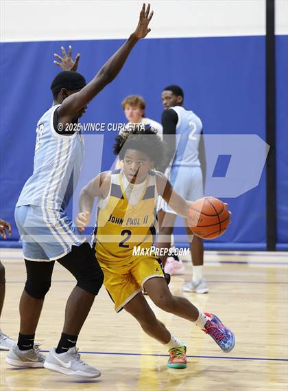 Thumbnail 2 in Northeast Early College vs. John Paul II (Lobo Pack Attack Classic) photogallery.