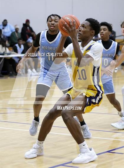 Thumbnail 2 in Northeast Early College vs. John Paul II (Lobo Pack Attack Classic) photogallery.