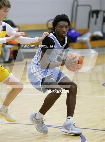 Thumbnail 3 in Northeast Early College vs. John Paul II (Lobo Pack Attack Classic) photogallery.