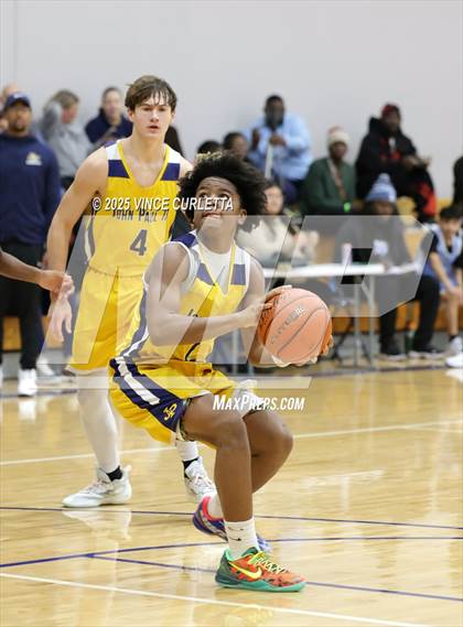 Thumbnail 3 in Northeast Early College vs. John Paul II (Lobo Pack Attack Classic) photogallery.