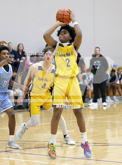 Thumbnail 1 in Northeast Early College vs. John Paul II (Lobo Pack Attack Classic) photogallery.