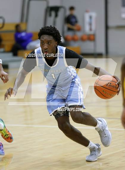 Thumbnail 3 in Northeast Early College vs. John Paul II (Lobo Pack Attack Classic) photogallery.