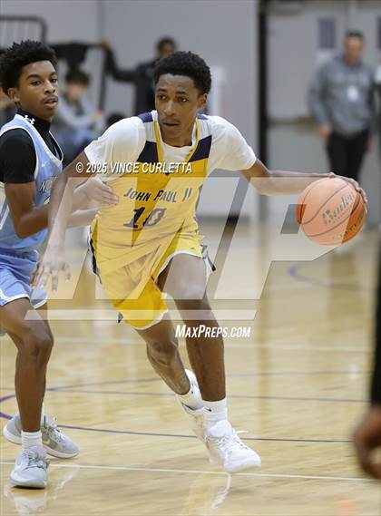Thumbnail 3 in Northeast Early College vs. John Paul II (Lobo Pack Attack Classic) photogallery.