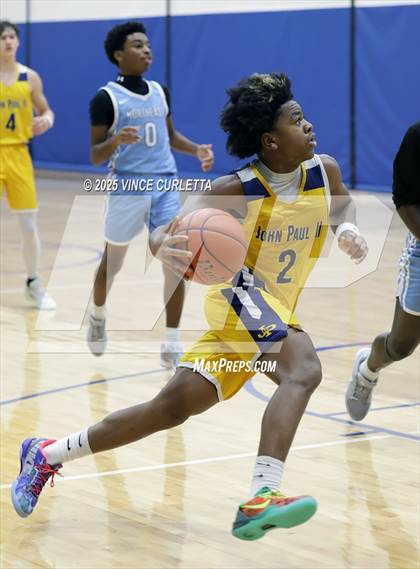 Thumbnail 3 in Northeast Early College vs. John Paul II (Lobo Pack Attack Classic) photogallery.