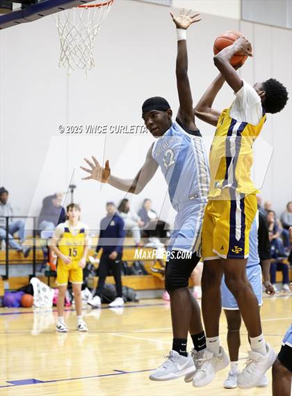 Thumbnail 2 in Northeast Early College vs. John Paul II (Lobo Pack Attack Classic) photogallery.