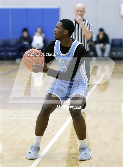 Thumbnail 3 in Northeast Early College vs. John Paul II (Lobo Pack Attack Classic) photogallery.