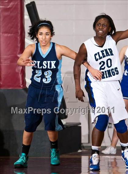 Thumbnail 3 in Clear Springs vs. Alief Elsik (5A Region III Semifinal) photogallery.