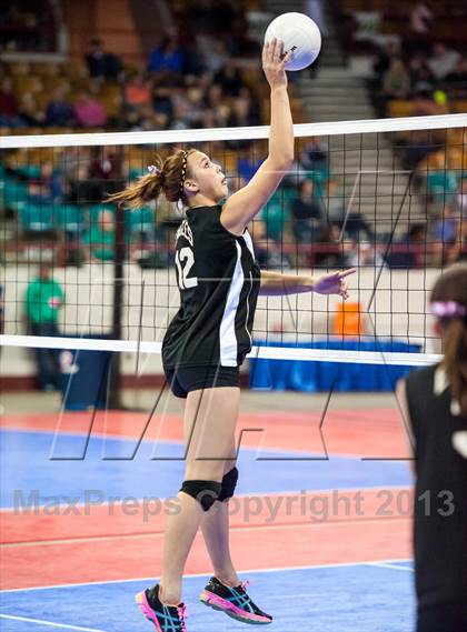 Thumbnail 2 in Flagler vs. Rocky Mountain Lutheran (CHSAA 1A Pool 3) photogallery.