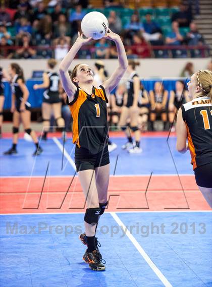 Thumbnail 2 in Flagler vs. Rocky Mountain Lutheran (CHSAA 1A Pool 3) photogallery.