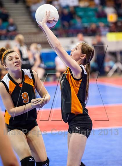 Thumbnail 2 in Flagler vs. Rocky Mountain Lutheran (CHSAA 1A Pool 3) photogallery.