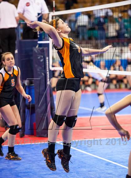 Thumbnail 2 in Flagler vs. Rocky Mountain Lutheran (CHSAA 1A Pool 3) photogallery.