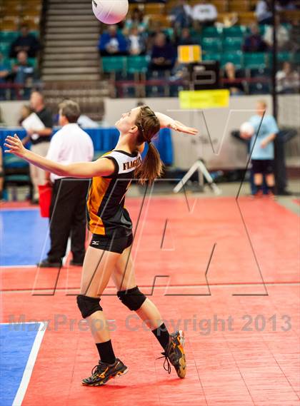 Thumbnail 3 in Flagler vs. Rocky Mountain Lutheran (CHSAA 1A Pool 3) photogallery.