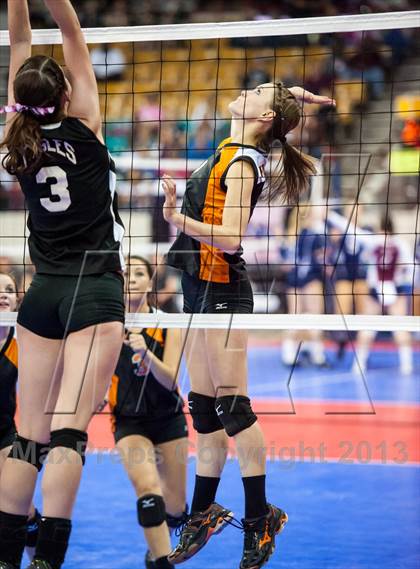 Thumbnail 2 in Flagler vs. Rocky Mountain Lutheran (CHSAA 1A Pool 3) photogallery.