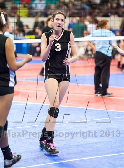 Thumbnail 2 in Flagler vs. Rocky Mountain Lutheran (CHSAA 1A Pool 3) photogallery.