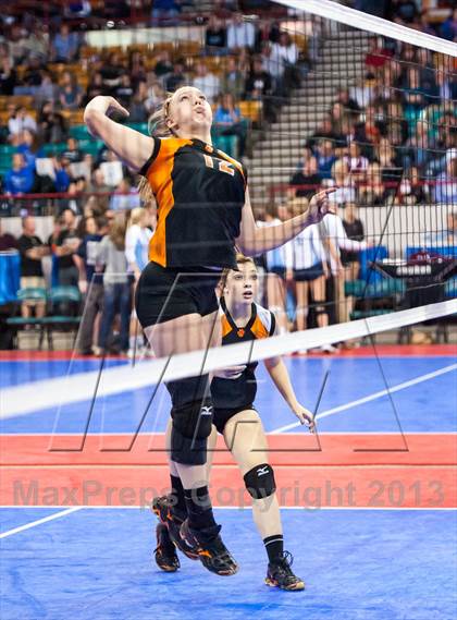 Thumbnail 1 in Flagler vs. Rocky Mountain Lutheran (CHSAA 1A Pool 3) photogallery.
