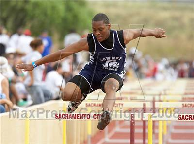 Thumbnail 3 in CIF SJS D1 Championships (Hurdle Events - Day 1) photogallery.