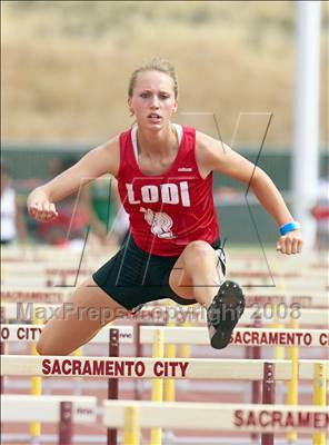 Thumbnail 2 in CIF SJS D1 Championships (Hurdle Events - Day 1) photogallery.