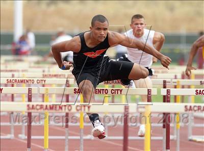 Thumbnail 2 in CIF SJS D1 Championships (Hurdle Events - Day 1) photogallery.