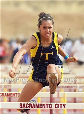 Thumbnail 2 in CIF SJS D1 Championships (Hurdle Events - Day 1) photogallery.