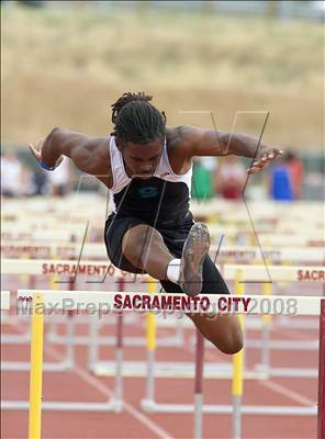 Thumbnail 1 in CIF SJS D1 Championships (Hurdle Events - Day 1) photogallery.