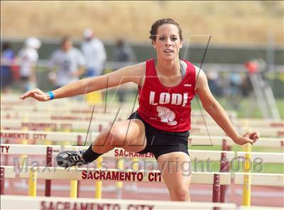 Thumbnail 2 in CIF SJS D1 Championships (Hurdle Events - Day 1) photogallery.