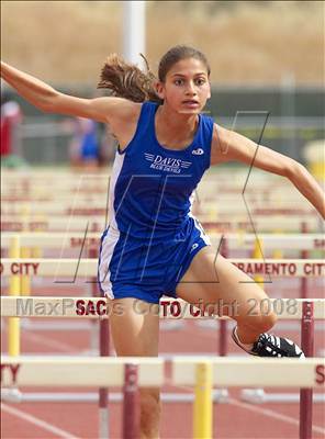 Thumbnail 1 in CIF SJS D1 Championships (Hurdle Events - Day 1) photogallery.