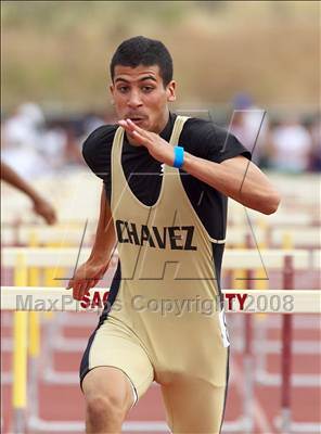 Thumbnail 1 in CIF SJS D1 Championships (Hurdle Events - Day 1) photogallery.