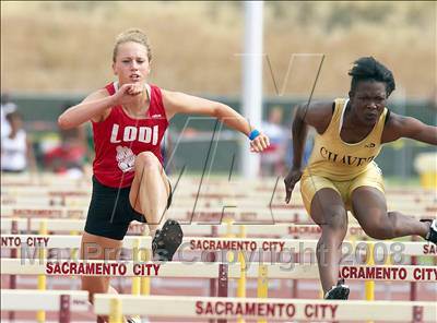 Thumbnail 3 in CIF SJS D1 Championships (Hurdle Events - Day 1) photogallery.