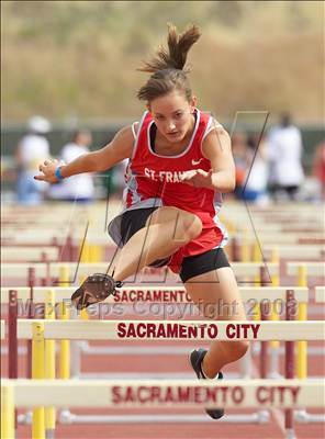 Thumbnail 1 in CIF SJS D1 Championships (Hurdle Events - Day 1) photogallery.