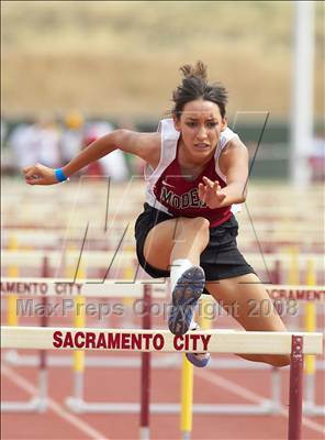 Thumbnail 3 in CIF SJS D1 Championships (Hurdle Events - Day 1) photogallery.